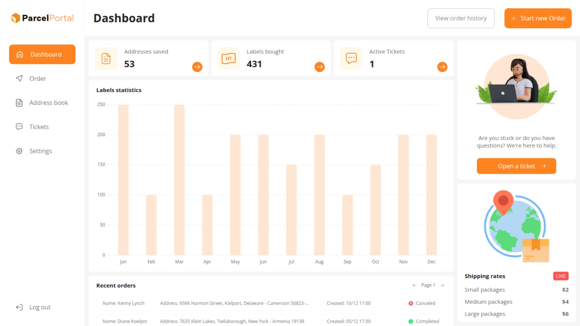 parcel portal-/parcel-portal/screenshot-1.jpg